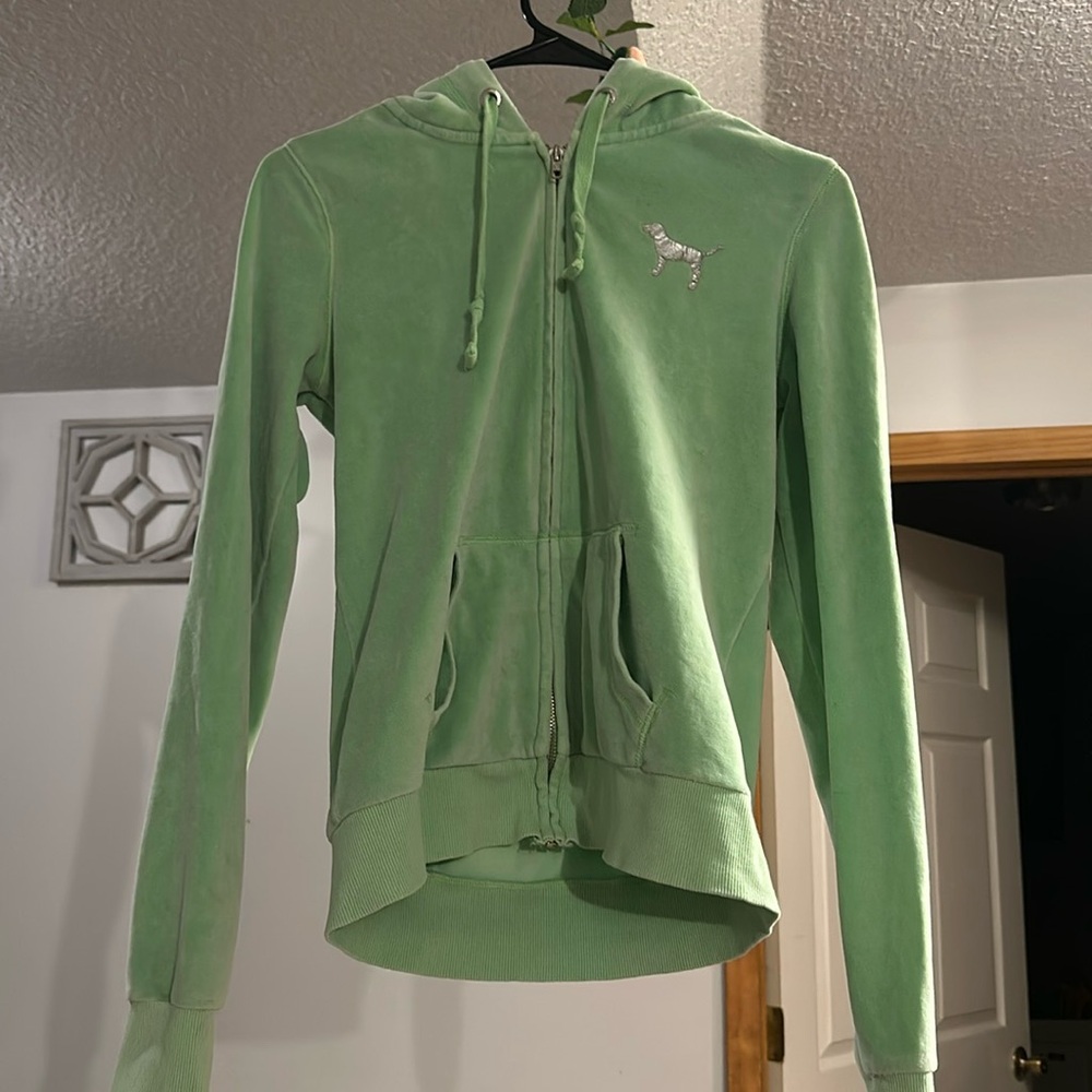 Pink hoodie
